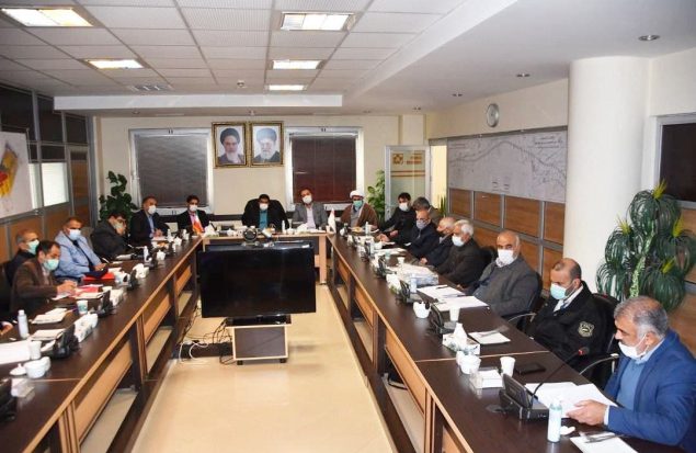 جلسه بررسی مشکلات مسکن مهر گلبهار برگزار شد