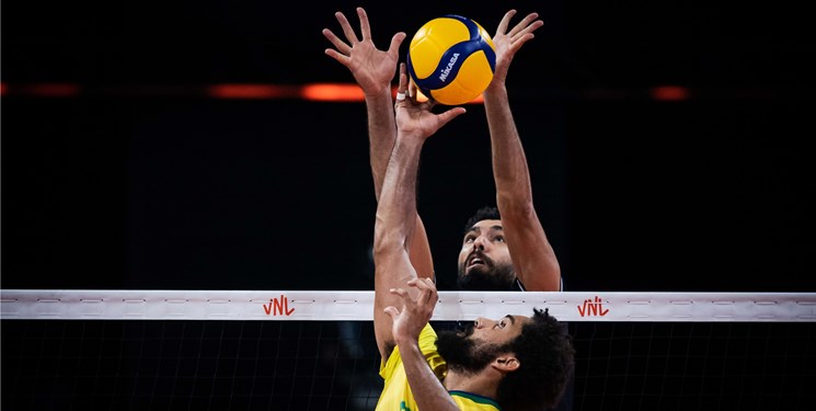 لیگ ملت‌های والیبال| برزیل از سد ایران گذشت/ تداوم یکه‌تازی طلایی‌پوشان