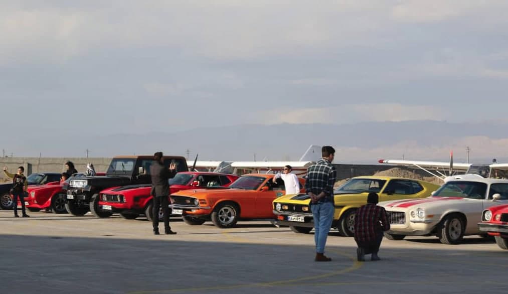 خودروهای کلاسیک فرودگاه گلبهار