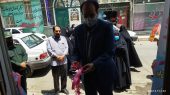افتتاح بازارچه پایگاه بسیج در چناران