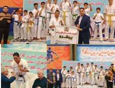مدال برنز پسران کاراته کار گلبهاری در رقابت های قهرمانی کشور در رشته کاراته سبک کیوکوشین