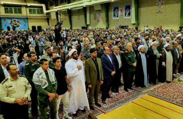 یادواره ۳۸۷ شهید شهرستان گلبهار برگزار شد