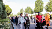 همایش پیادهروی خانوادگی در گلبهار به مناسبت هفته جمعیت