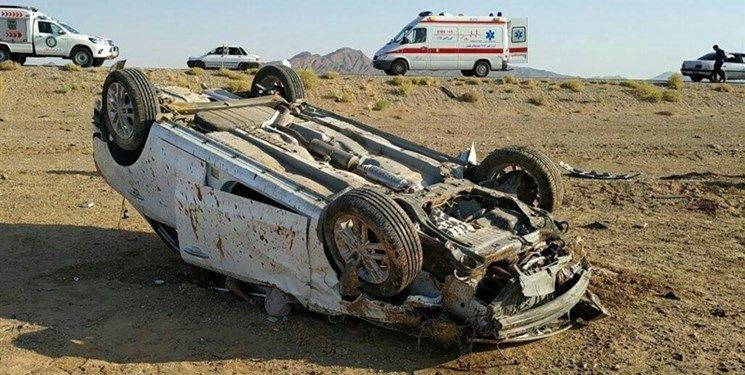 واژگونی خودرو امویام در چناران یک کشته و سه مصدوم بر جای گذاشت