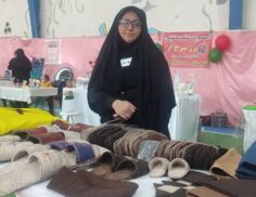نمایشگاه صنایعدستی در چناران برپا شد