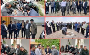دهگردشی مسئولان شهرستان گلبهار به روستای احمدآباد با هدف رسیدگی به مشکلات مردم
