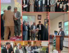 تجلیل از معلمان نمونه گلبهار به مناسبت هفته معلم