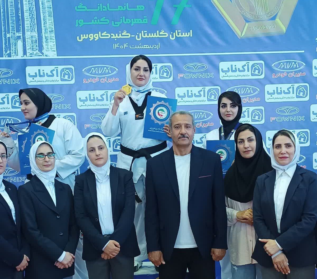 درخشش بانوی گلبهاری در رقابتهای کشوری هان مادانگ
