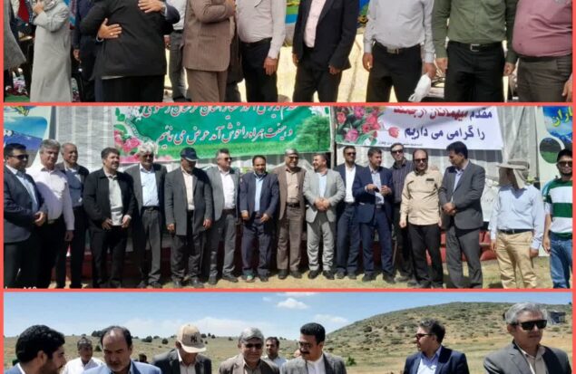 بازدید میدانی فرمانداران گلبهار و چناران از منطقه عشایری یساول