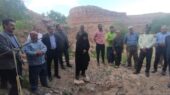 مشکلات روستای بقمچ در دهگردشی فرمانداری چناران بررسی شد