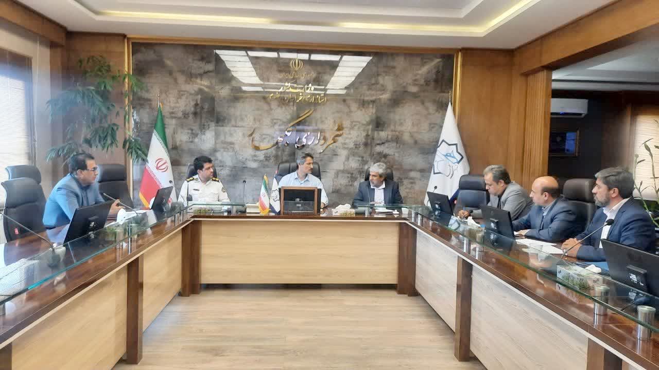 نشست کارگروه حمل‌ونقل دانش‌آموزی در گلبهار برگزار شد