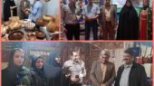 بازدید فرماندار گلبهار از غرفه‌های صنایع‌دستی و بوم‌گردی این شهرستان در نمایشگاه بین‌المللی مشهد