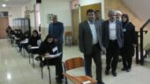 بازدید نماینده مجلس از حوزه‌های امتحان نهایی گلبهار