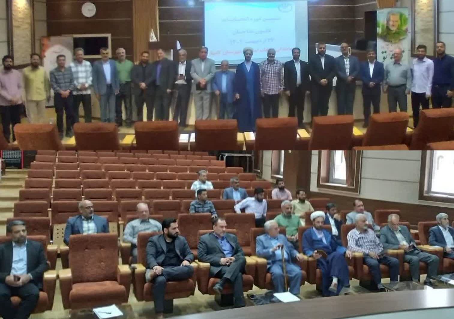 انتخابات کانون مداحان در گلبهار برگزار شد