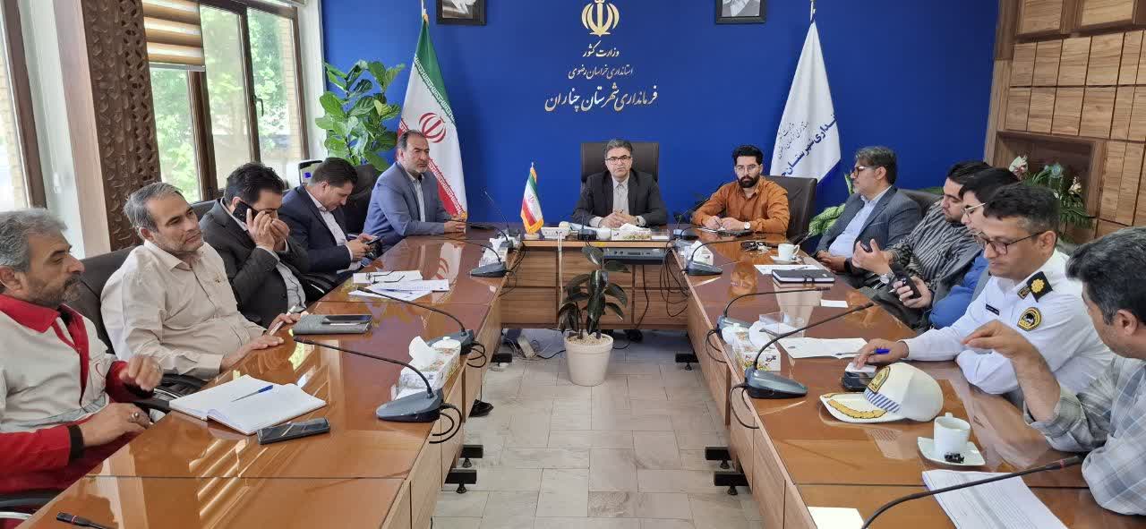 مشکلات ترافیکی چناران در جلسه شورای ترافیک بررسی شد