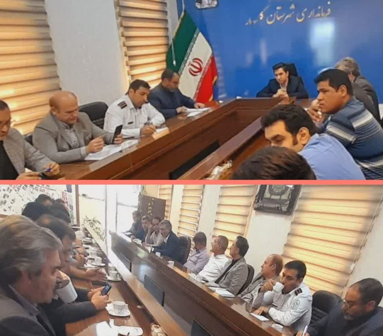 جلسه ستاد برنامهریزی برداشت غلات در گلبهار برگزار شد