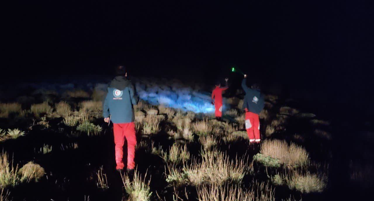 نجات ۴ نفر مفقودی در ارتفاعات روستای پایه گلمکان