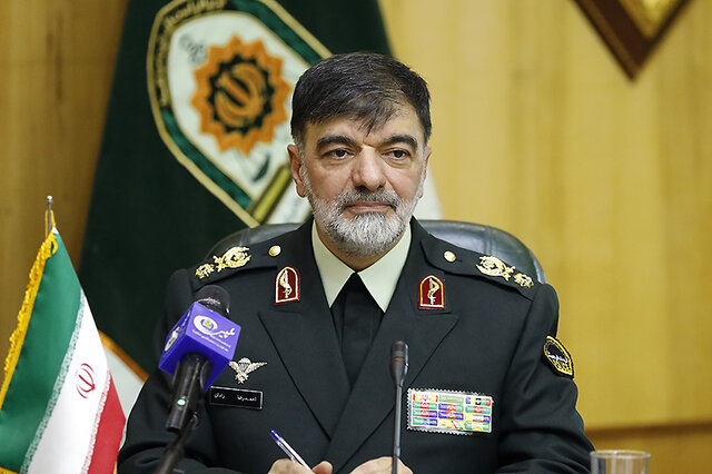 قدردانی سردار رادان از ملت غیور و یکپارچه ایران