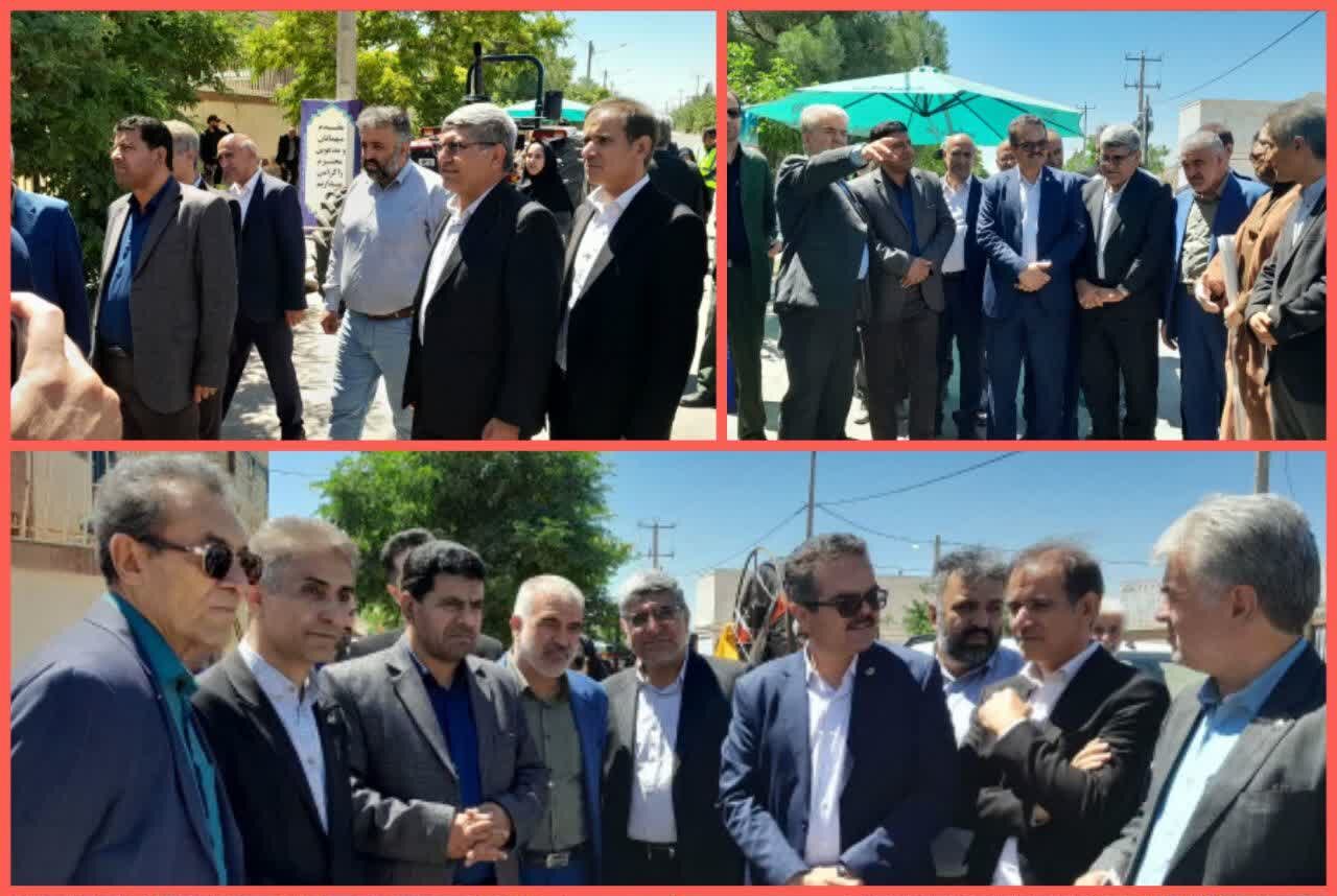 کلنگزنی پروژه فیبر نوری در گلبهار با سرمایهگذاری ۷۰۰ میلیارد تومان