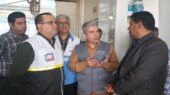 بازدید حسین امامیراد از کشتارگاه دام چناران
