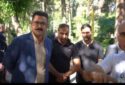 نشست صمیمی مسئولان چناران در بوستان ملّت برای گسترش ورزش همگانی
