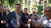 نشست صمیمی مسئولان چناران در بوستان ملّت برای گسترش ورزش همگانی