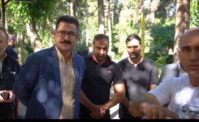 نشست صمیمی مسئولان چناران در بوستان ملّت برای گسترش ورزش همگانی