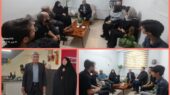 فرماندار گلبهار از نشریه و پایگاه خبری «کلام تازه» بازدید کرد
