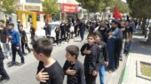 آیین سوگواری «احلی من العسل» با حضور نوجوانان حسینی در گلبهار برگزار شد