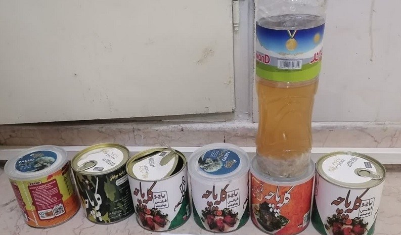 کشف کنسرو کله پاچه با طعم روان گردان شیشه