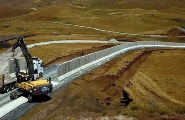 نصب ۱۳۰ کیلومتر دیوار مرزی خراسان رضوی با کشور افغانستان