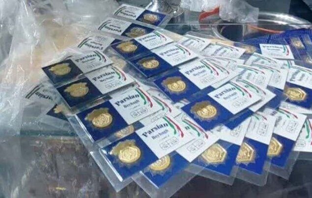 ۱۴۸ قطعه سکه طلای فاقد کد استاندارد در سبزوار توقیف شد