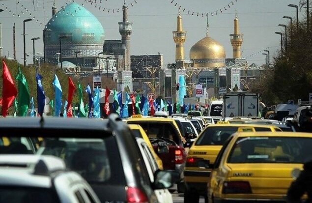 ممنوعیت تردد در خیابان‌های اصلی منتهی به حرم رضوی