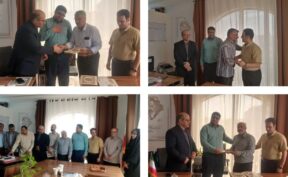 نشست صمیمی اصناف و اداره صمت گلبهار با خبرنگاران به مناسبت هفته خبرنگار برگزار شد