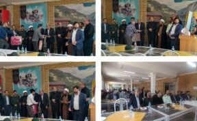 تجلیل از آزادگان شهرستان گلبهار با حضور مسئولان محلی