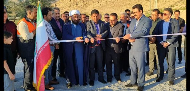 افتتاح پروژه احداث ابنیه و دیوار ساحلی راه روستایی «گروه» در چناران