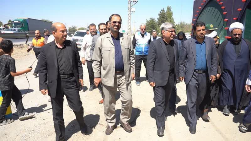 رفع مشکل قطعی برق موکب‌های محور مشهد-گلبهار برای خدمات‌رسانی بهتر به زائران