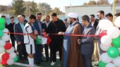 افتتاح دو زمین چمن مصنوعی دانشآموزی در چناران