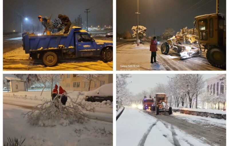 قدردانی فرماندار شهرستان گلبهار از عملکرد دستگاههای خدماترسان در مدیریت بحران سرما و برف