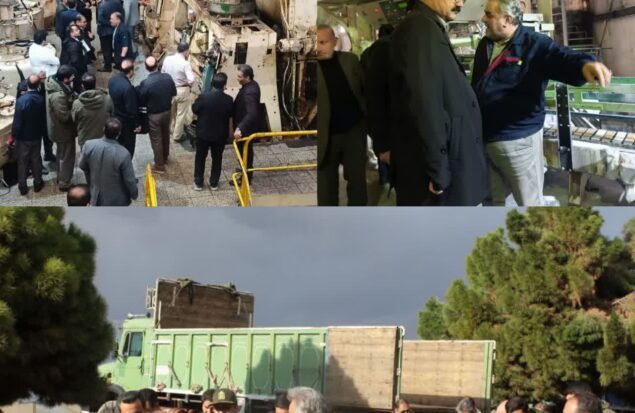 پیگیری میدانی موانع تولید در کارخانه قند چناران