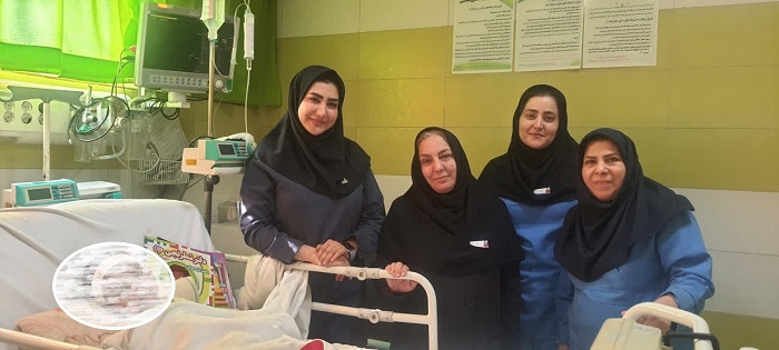 کودکی که از آتش نجات یافت، اما «خانواده» نداشت