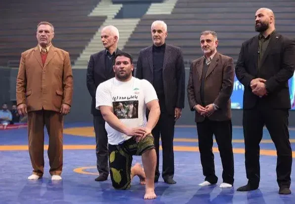 احمد میرزاپور برای سومین بار پهلوان ایران شد