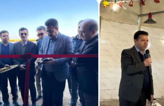 اشتغالزایی و امنیت غذایی در آیین افتتاح واحد مرغ گوشتی خاتون در روستای گل خاتون