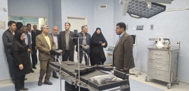 بازدید میدانی مسئولان از بیمارستان شفای گلبهار در آستانه افتتاح