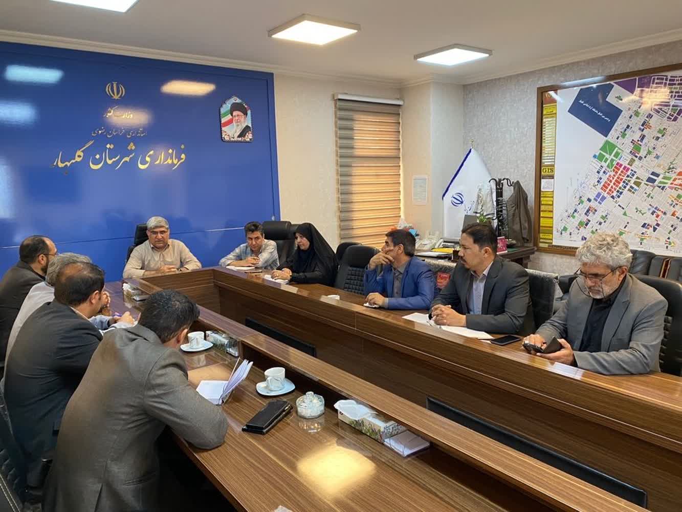 برگزاری جلسه هیأت اجرایی انتخابات شوراهای اسلامی شهرهای گلبهار و گلمکان