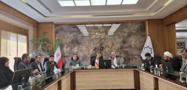 نشست فرماندار گلبهار با شهرداران برای تعیین فضاهای تبلیغات انتخاباتی برگزار شد