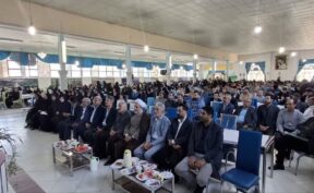 مراسم تجلیل از معلمان و فرهنگیان شهرستان گلبهار در اردوگاه شهید بهشتی گلمکان