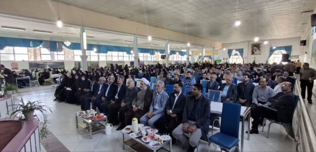 مراسم تجلیل از معلمان و فرهنگیان شهرستان گلبهار در اردوگاه شهید بهشتی گلمکان