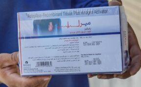 اهدای داروی حیاتی رتپلاز به‌صورت رایگان جهت استفاده بیماران قلبی چناران