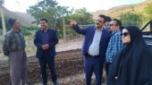 پیشرفت عملیات اجرایی پروژه راه روستایی گروه چناران با مشارکت مردم و اعتبارات دولتی